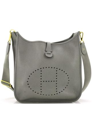 Pre-Owned Hermes GM Evelyne Bag Gen II Clemence