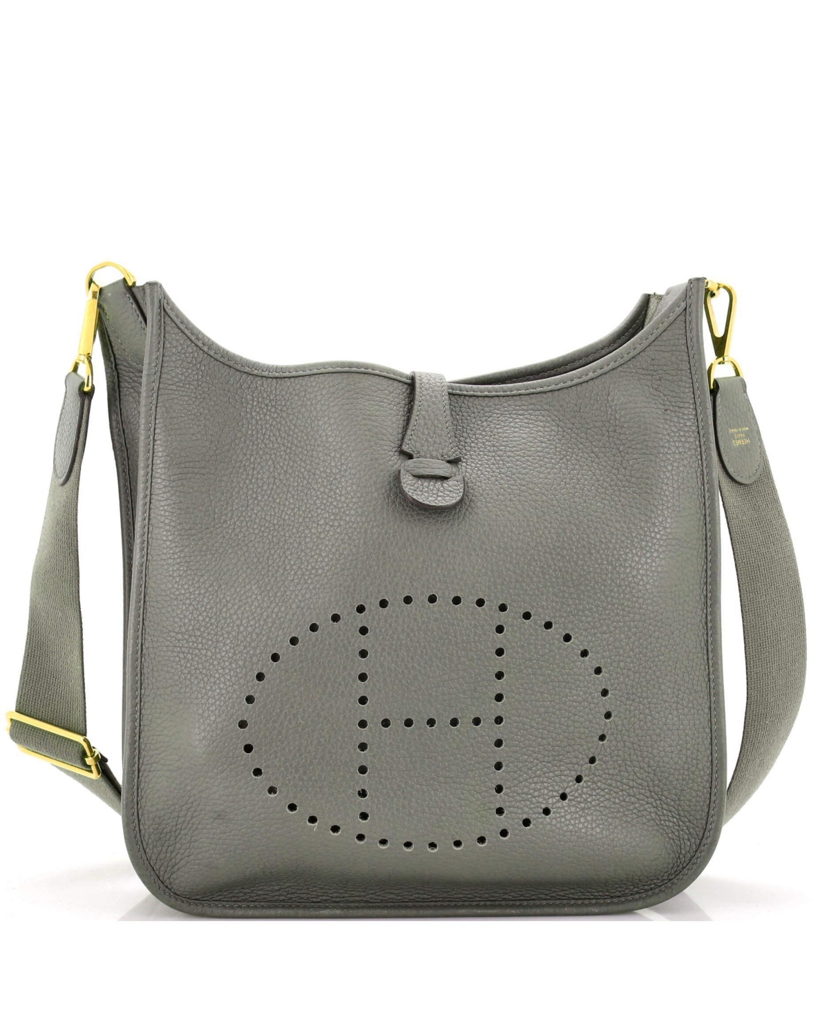 Pre-Owned Hermes Gm Evelyne Bag Gen Ii Clemence