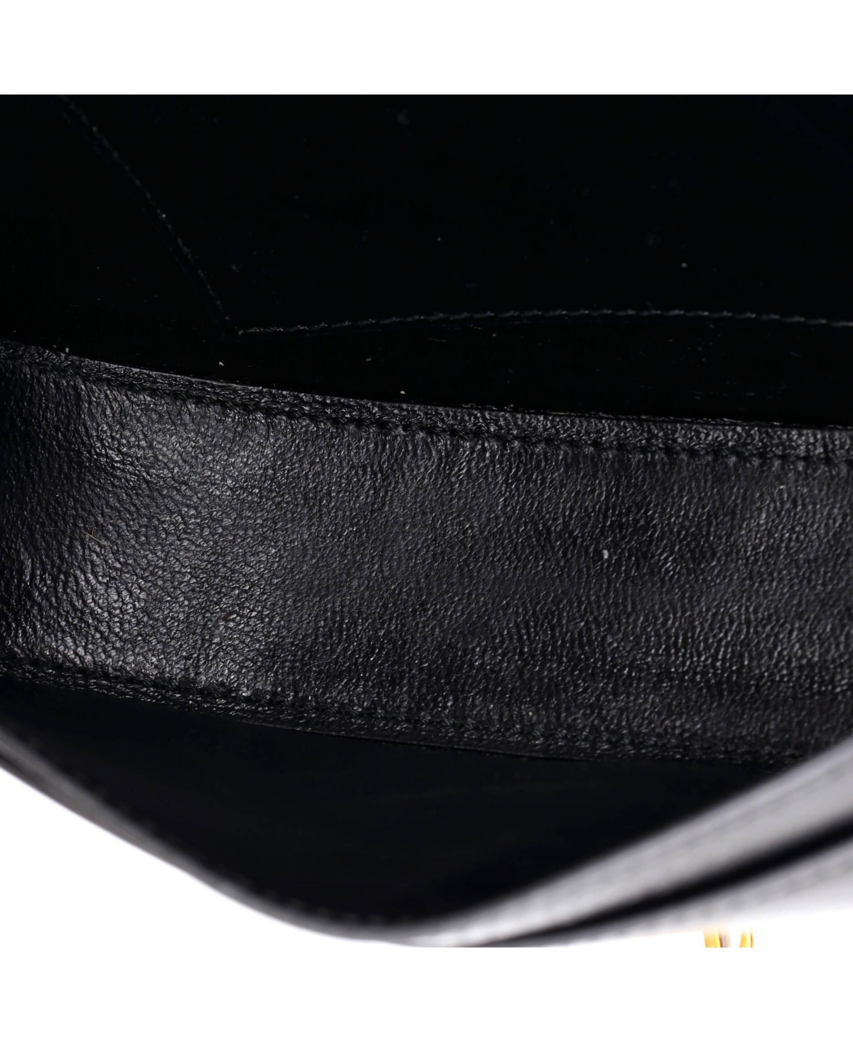 Pre-Owned Saint Laurent Mini Voltaire Shoulder Bag Leather