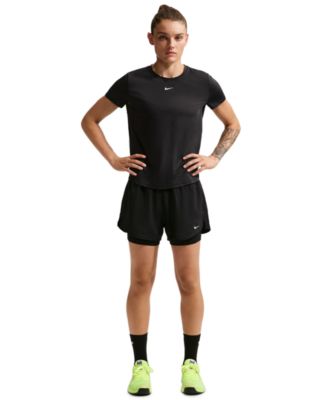Women's One Dri-Fit High-Waist 2-in-1 Shorts