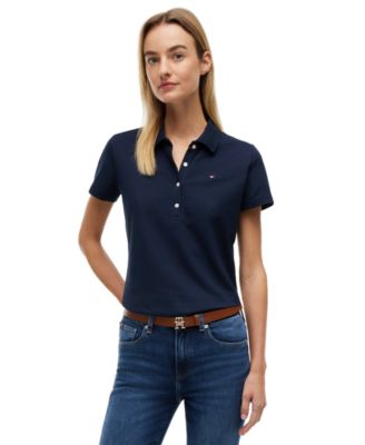 Women's Classic Pique Short-Sleeve Polo T-Shirt