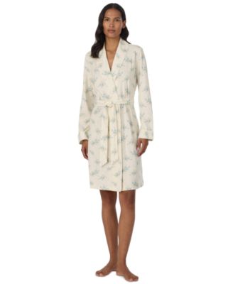 Women's Short Shawl Collar Robes