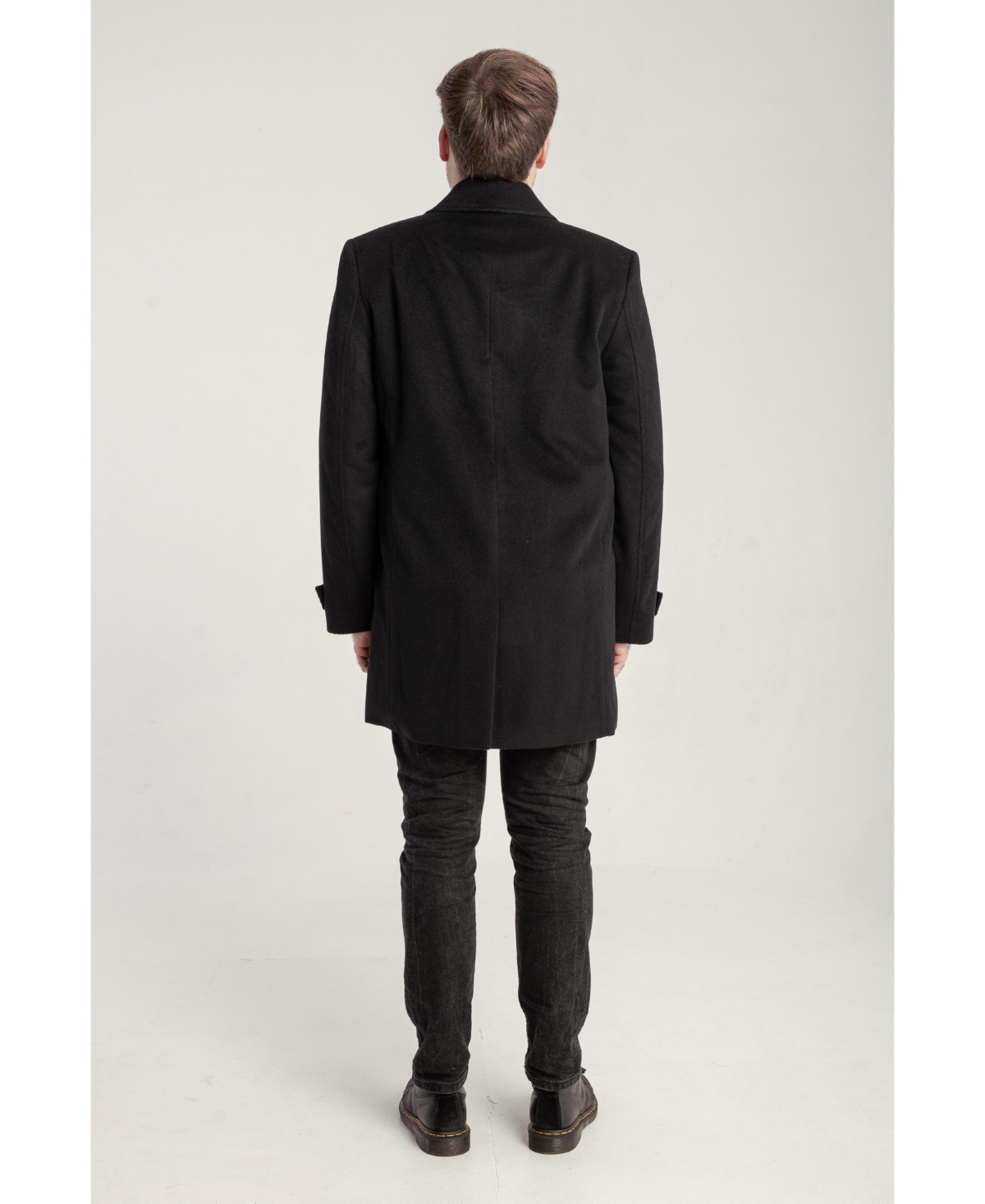 1982 Men's Cashmere Single Breasted Coat