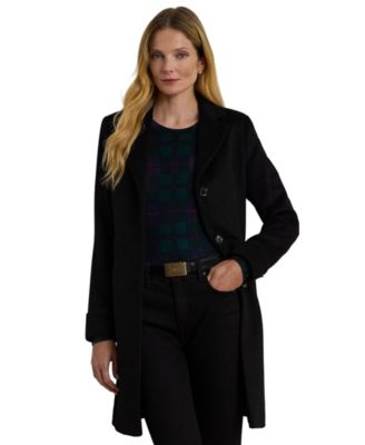Women's Single-Breasted Walker Coat, Created for Macy's
