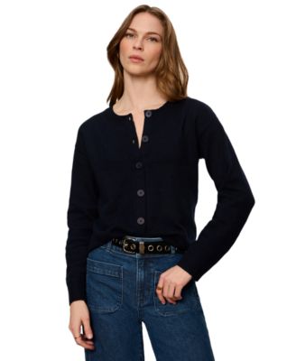 Women's Semi-Cropped Crewneck Sweater