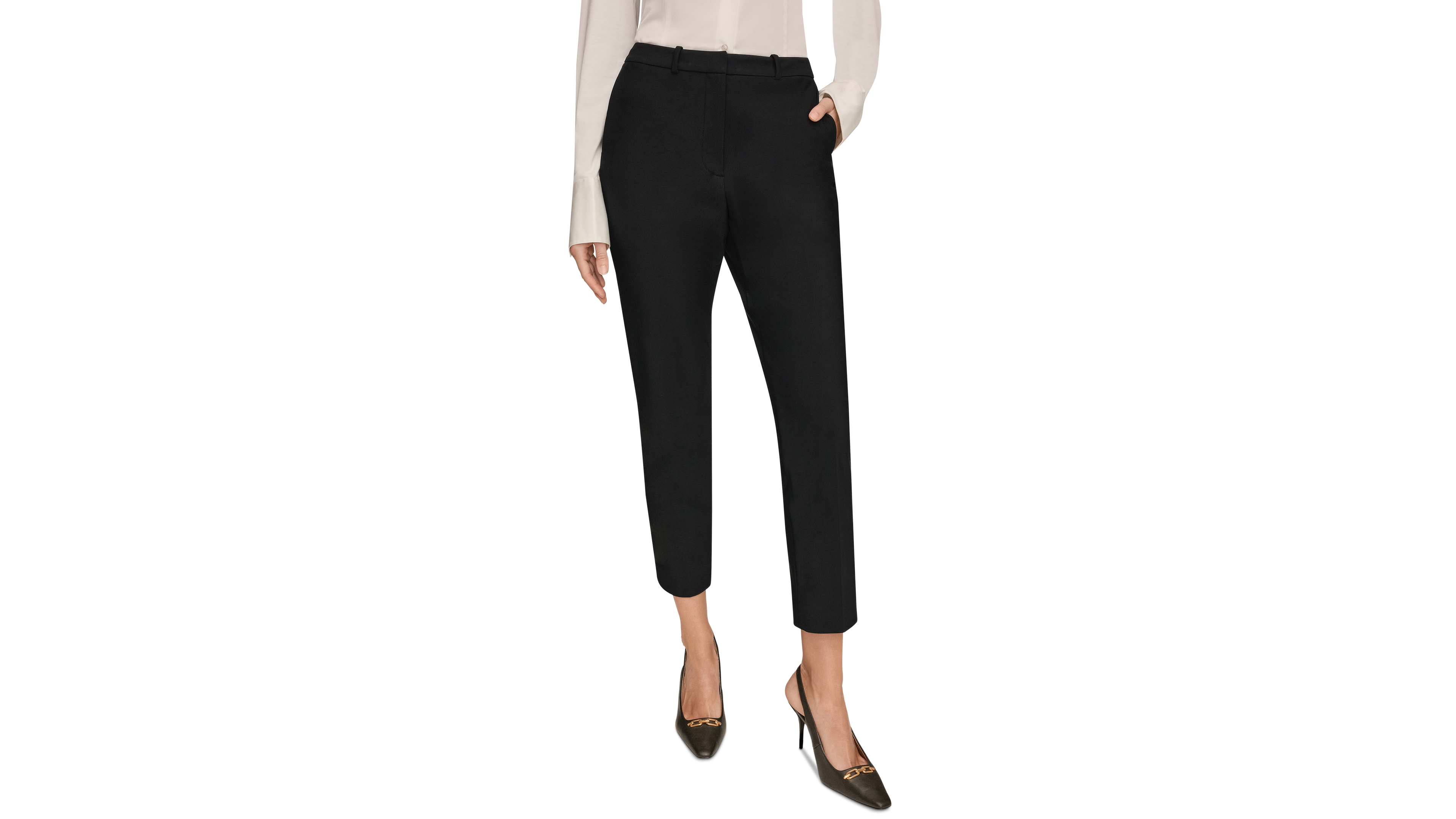 Donna Karan New York Women's Slim-Leg Ankle Pants