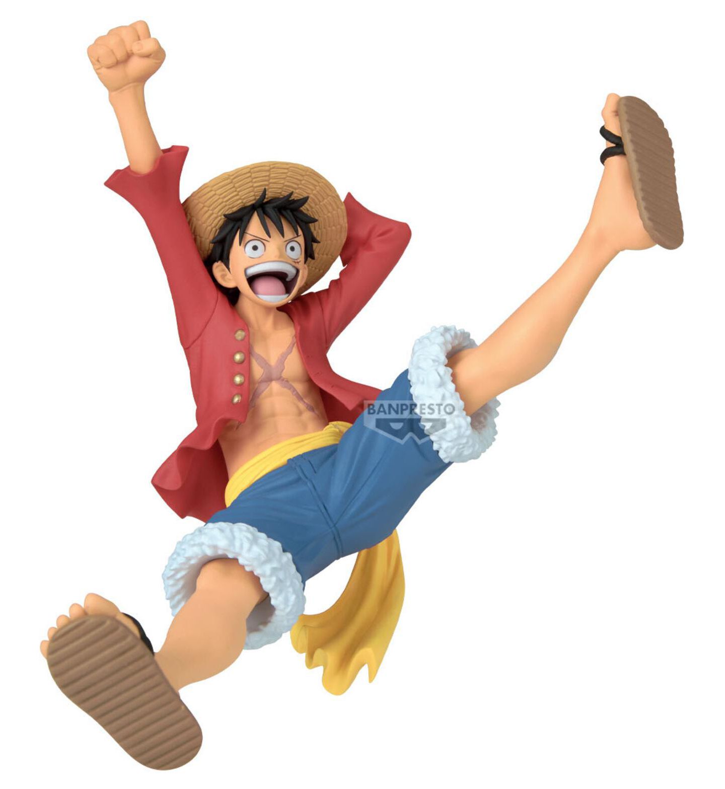 Детские фигурки Banpresto One Piece Monkey D. Luffy Romance Dawn 4.15" Collectible Statue, Ages 16+ — фото 1