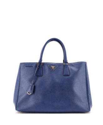 Large Lux Open Tote Saffiano Leather