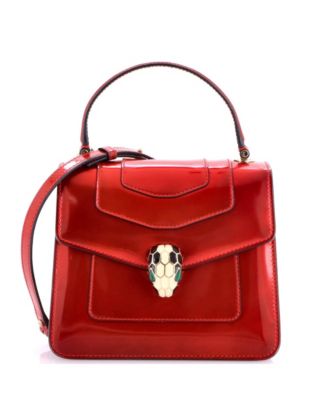 Small Serpenti Top Handle Bag Patent