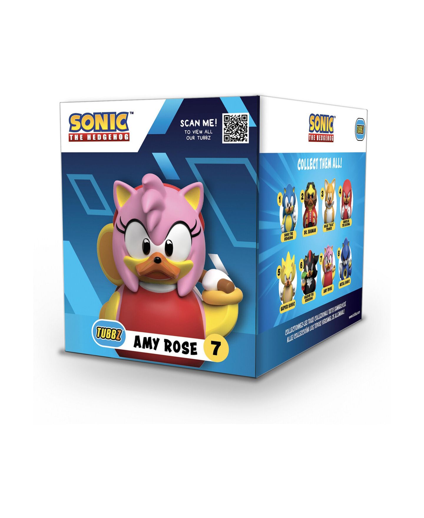 Детская фигурка TUBBZ Sonic the Hedgehog Amy Rose Action Figure Ages 5+ — фото 2