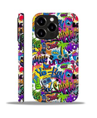 Cute Pop Riot 2-Layer Phone Case, Compatible with Apple iPhone