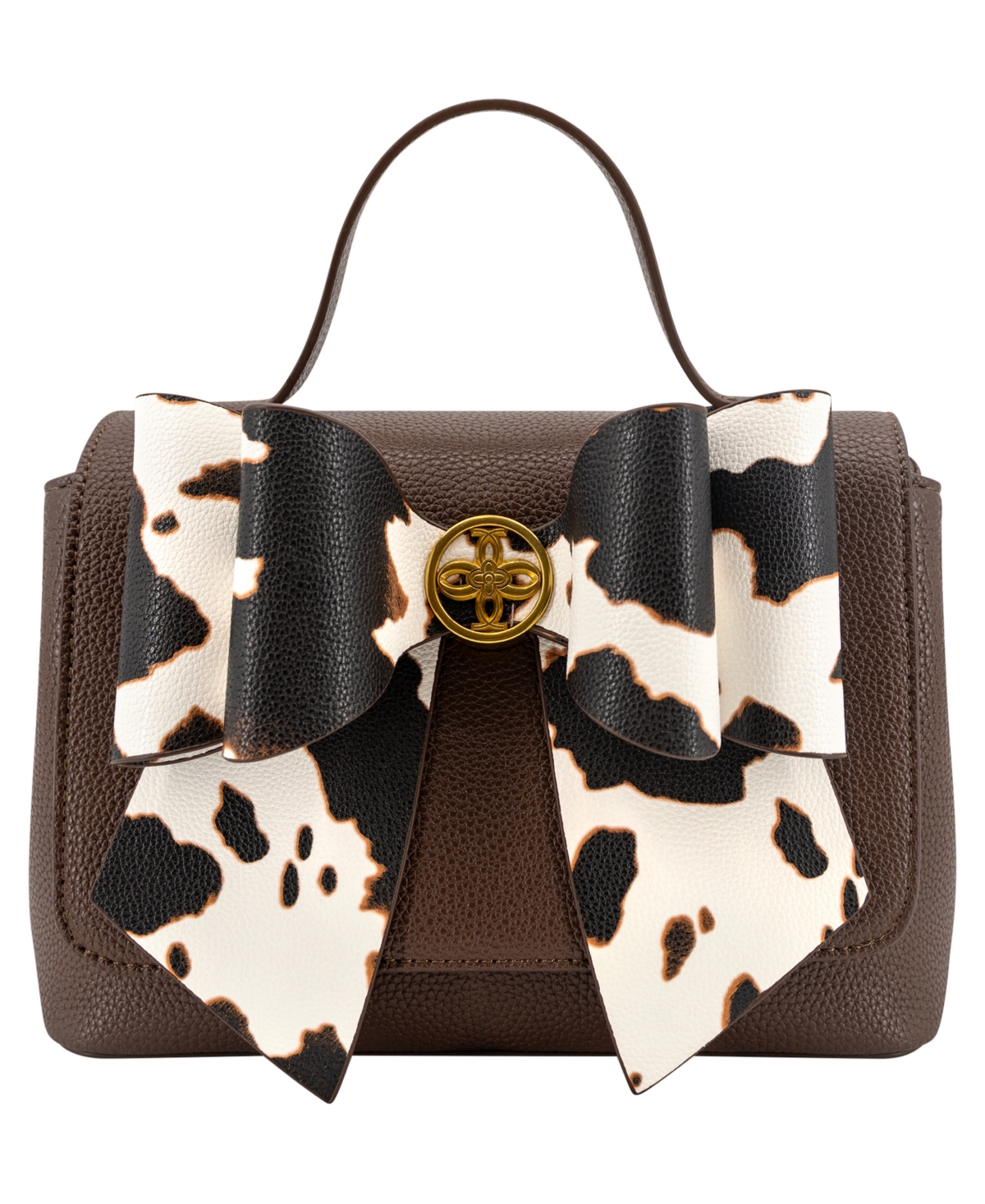 Like Dreams Saddle Bow Small Crossbody Handbag In Brown