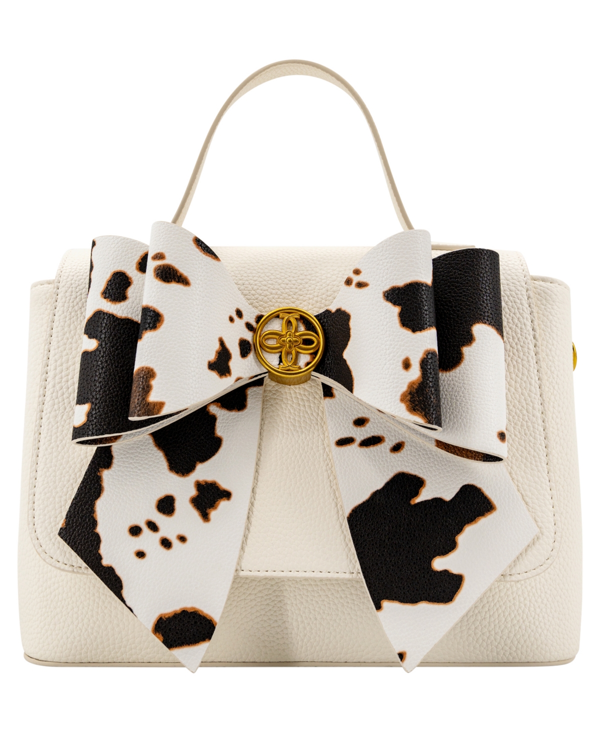 Like Dreams Saddle Bow Small Crossbody Handbag In Ivory
