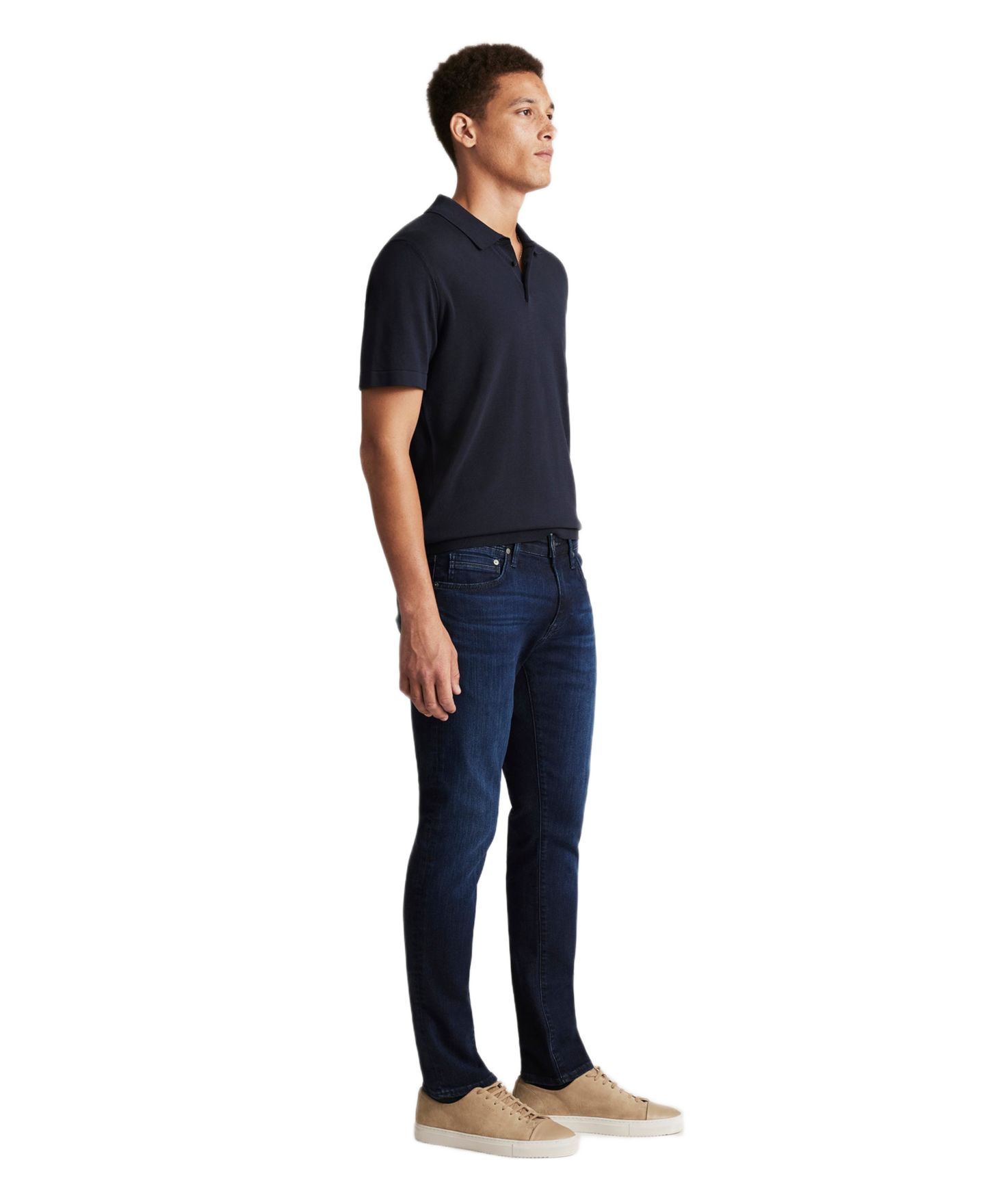 Мужские джинсы Mavi Jeans Jake Regular Rise Skinny, цвет: Deep Brushed Williamsburg — фото 3