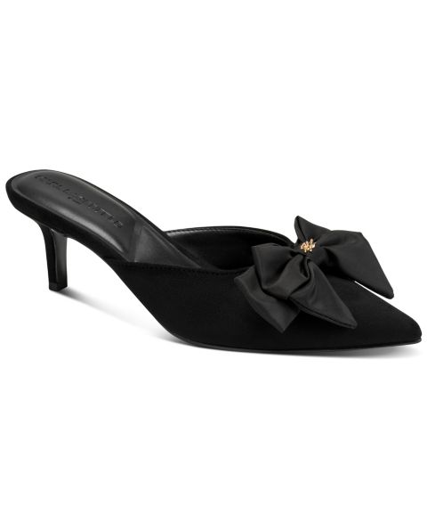 Женские туфли-мюли Karl Lagerfeld Paris Larina без застёжки, цвет: Чёрный