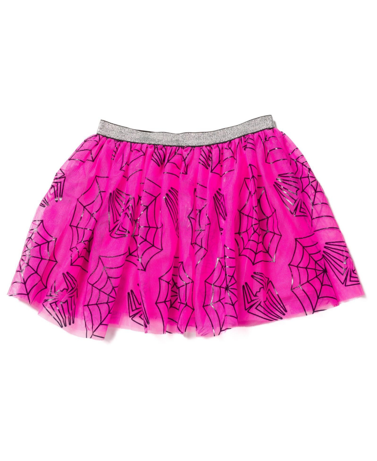 Marvel Spider-Man Spider-Gwen Girls Graphic T-Shirt Tulle Skirt and Headband 3 Piece Outfit Set Toddler |Child