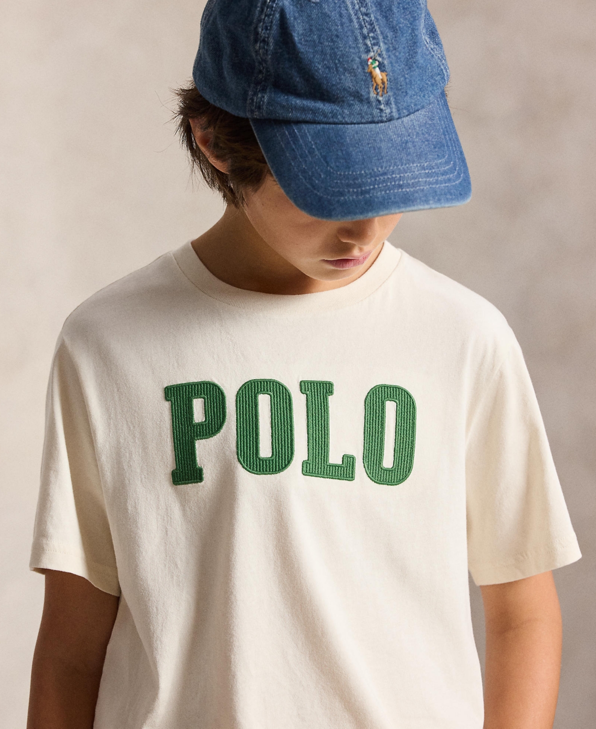 Polo Ralph Lauren Boys' 8-20 Logo Cotton Jersey T-Shirt
