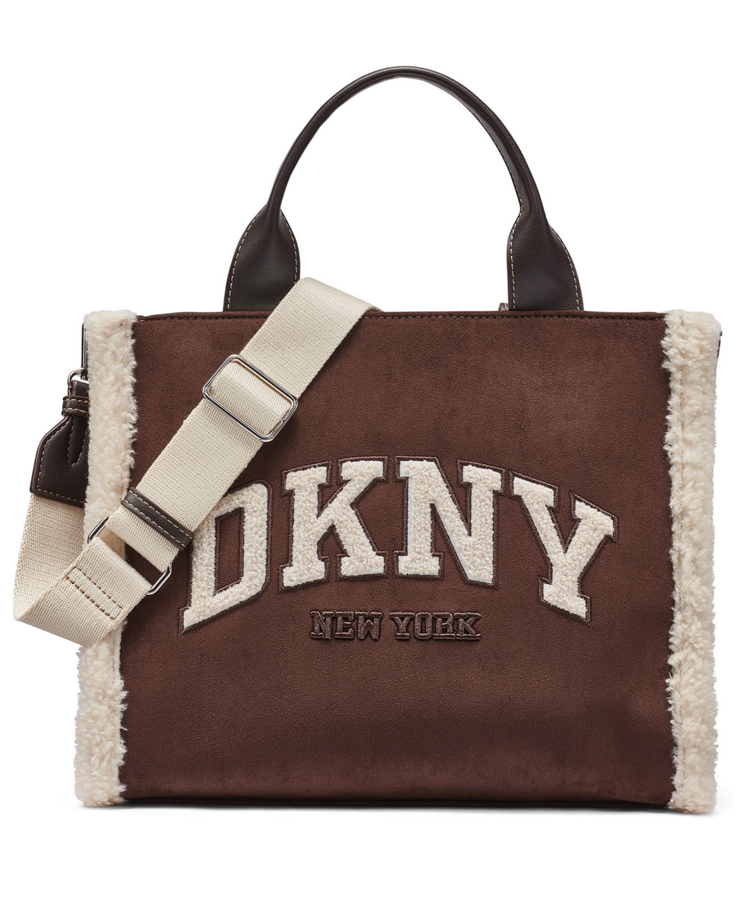 Женская сумка DKNY Hadlee Medium Tote Handbag, цвет: Кофейный — фото 1