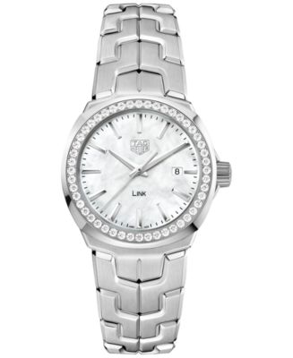 TAG Heuer Women's Swiss LINK Diamond (5/8 ct. t.w  