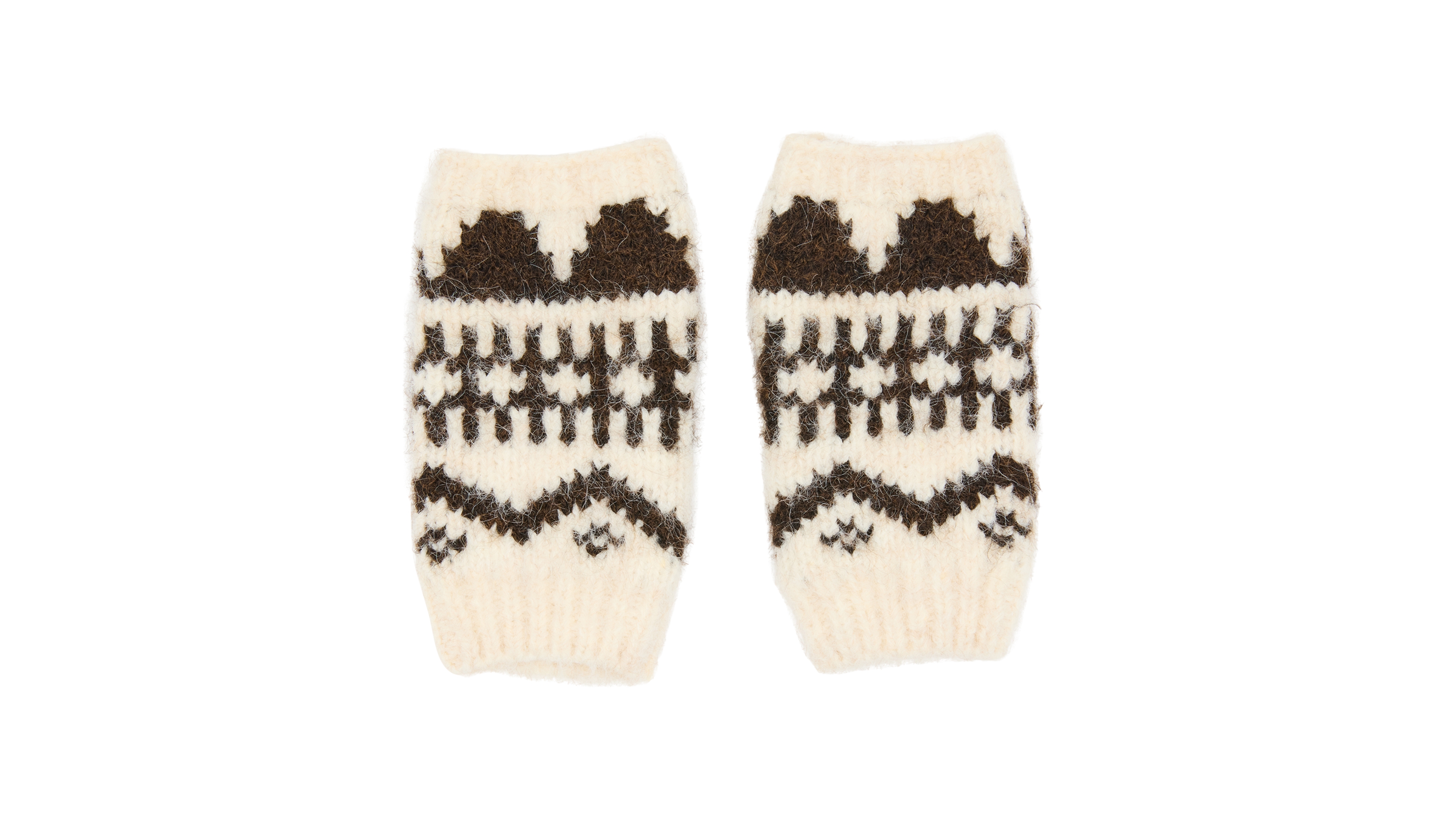 Steve Madden Women's Fair Isle Handwarmer Gloves