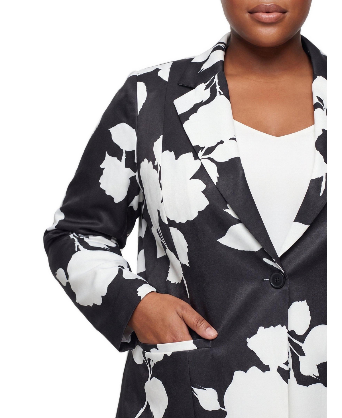Torrid Plus Studio Crepe Blazer