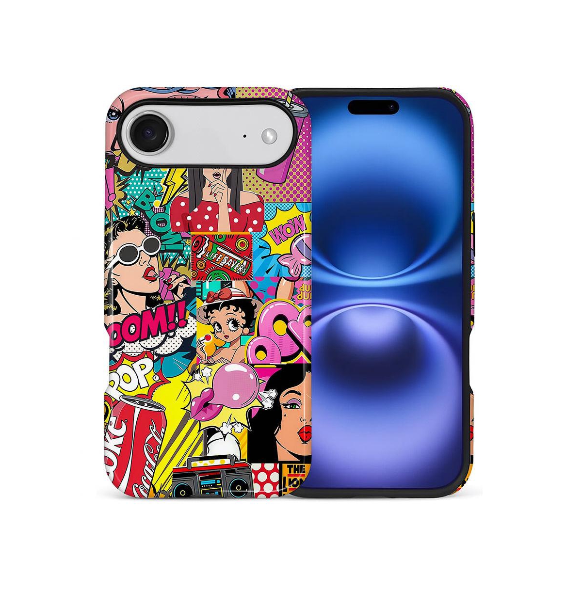 Lisen 2-Layer Phone Case Compatible with Apple iPhone - Pop girl frenzy for iphone air