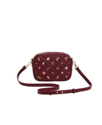 Alice Orla Embroidered Quilted Camera Bag
