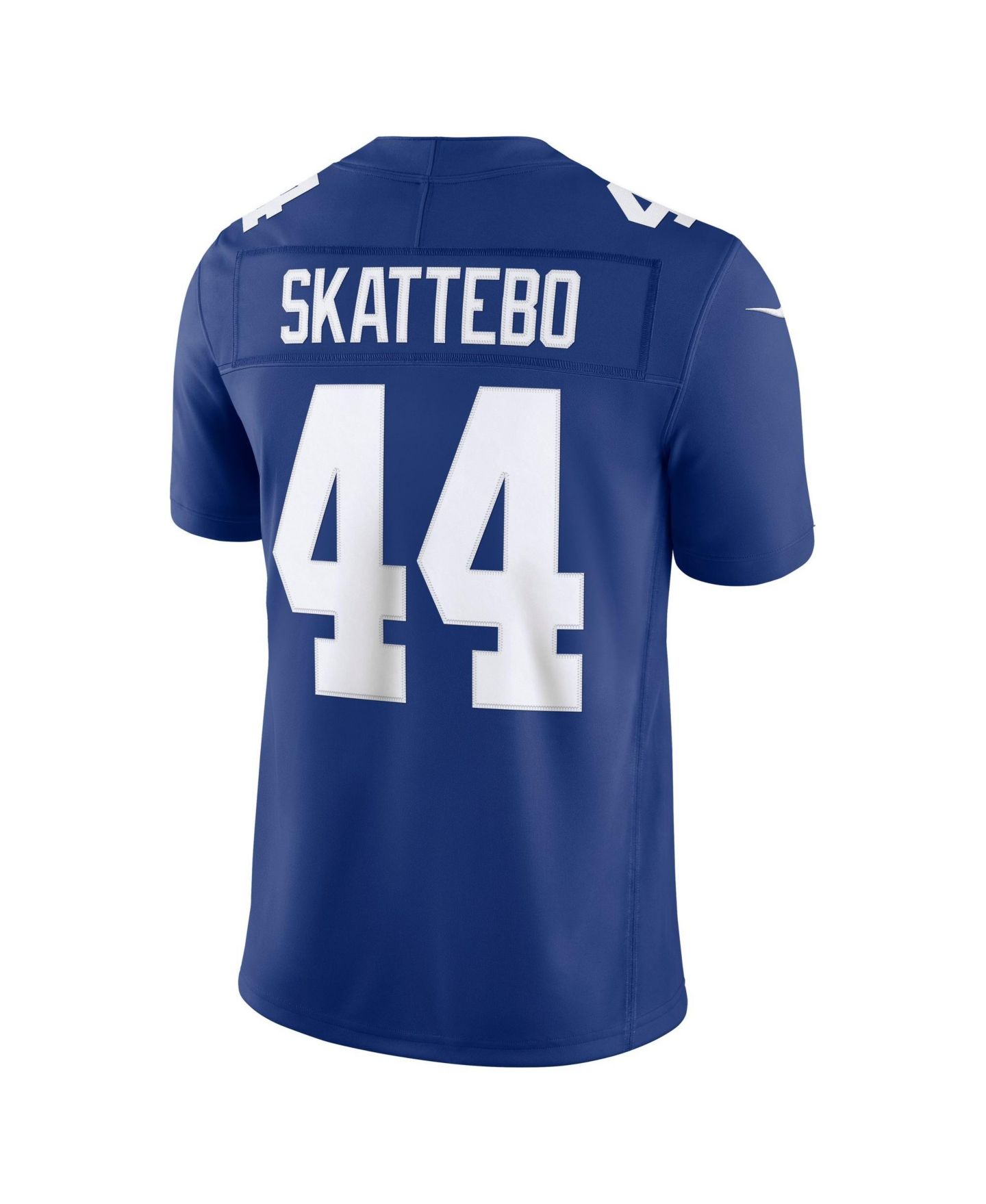 Мужское прошитое джерси Nike Cam Skattebo New York Giants Vapor F.U.S.E. Limited, Royal — фото 3