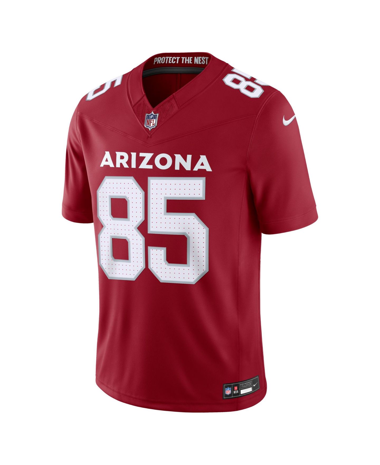 Мужской топ Nike Trey McBride Cardinal Arizona Cardinals Team Vapor F.U.S.E. Stitched Limited Jersey — фото 8