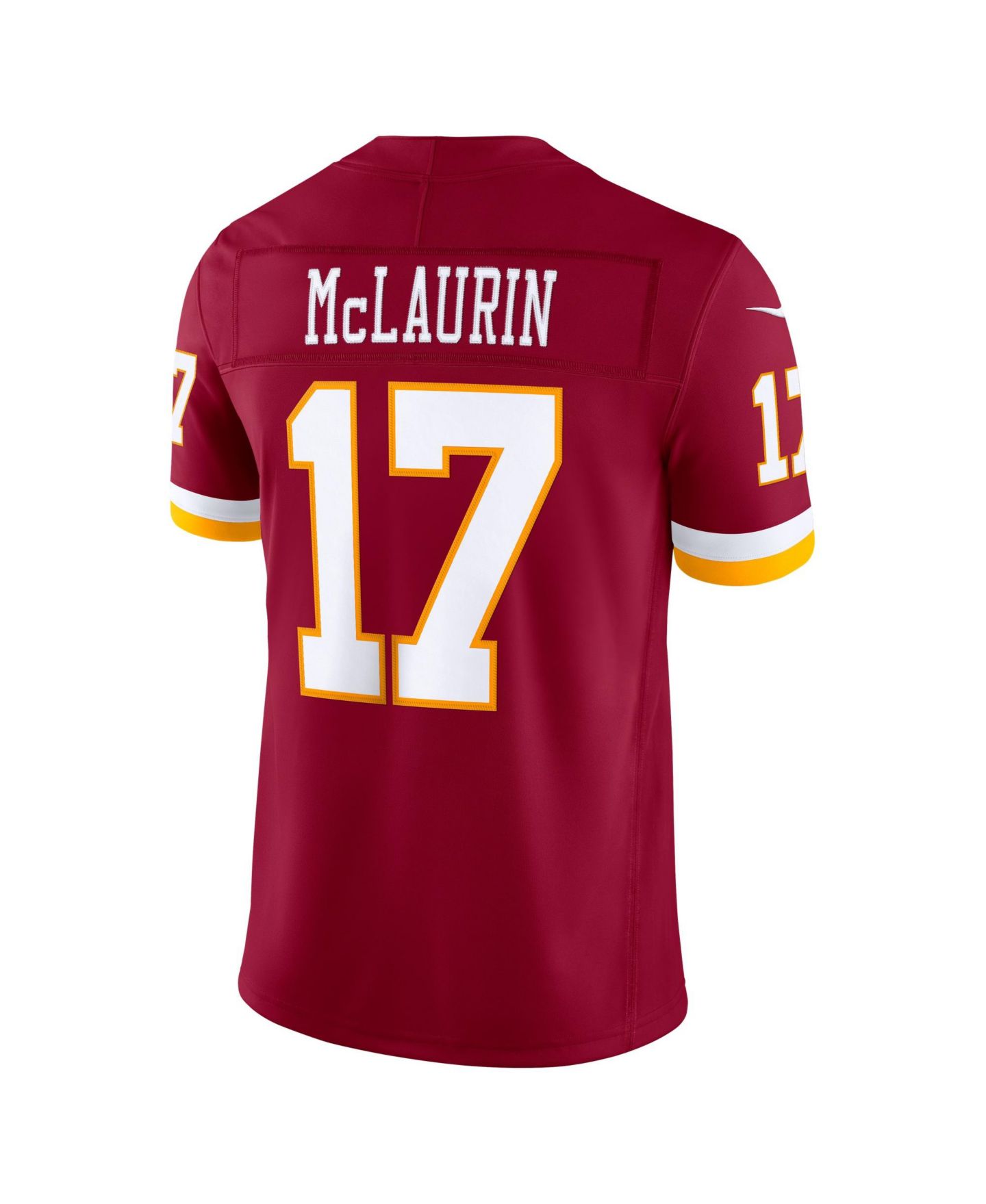 Мужской топ Nike Terry McLaurin Burgundy Washington Commanders Vapor F.U.S.E. Stitched Limited Jersey — фото 14