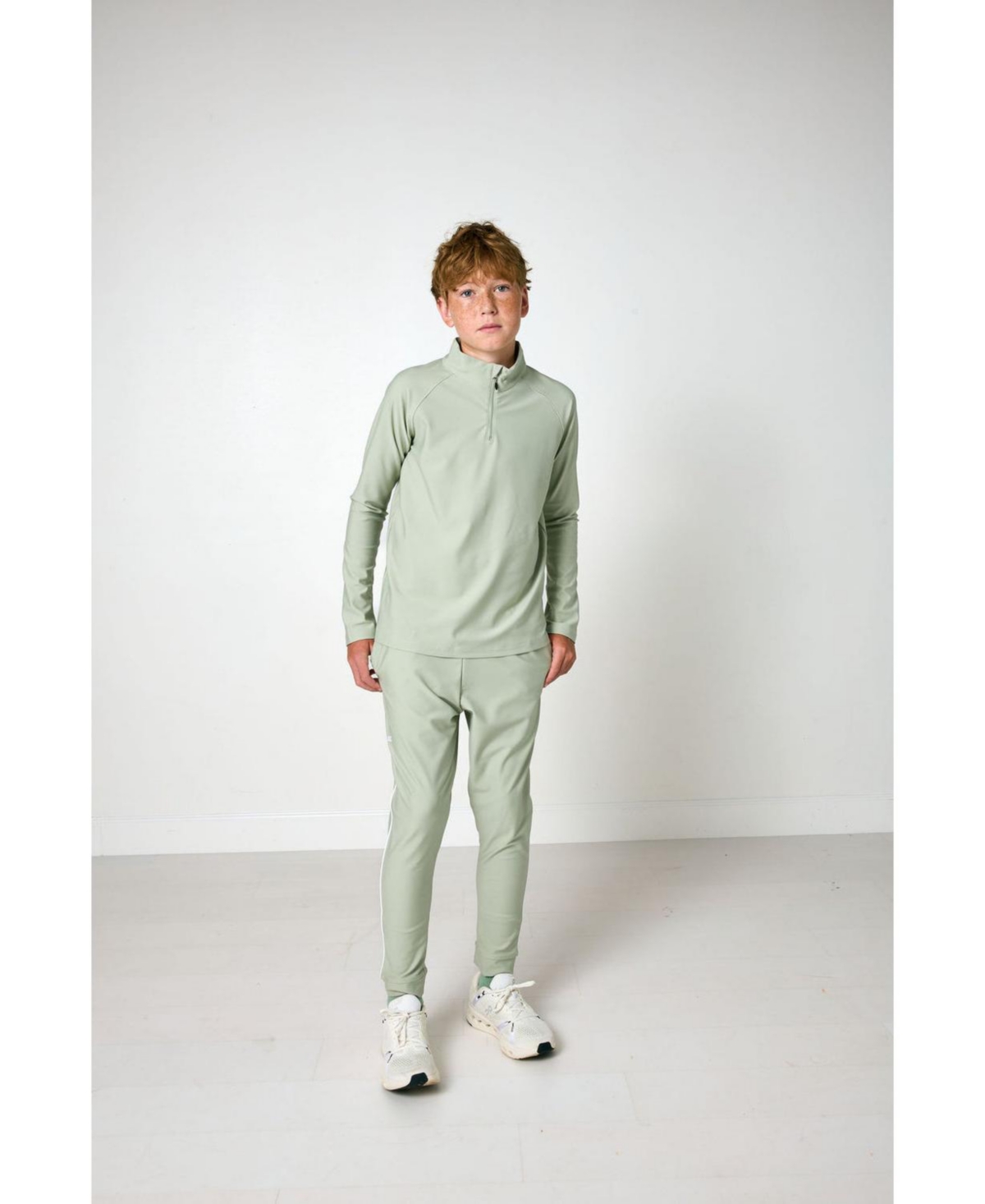 Courtside Kids Toddler Girls 2-16 Retro Half Zip