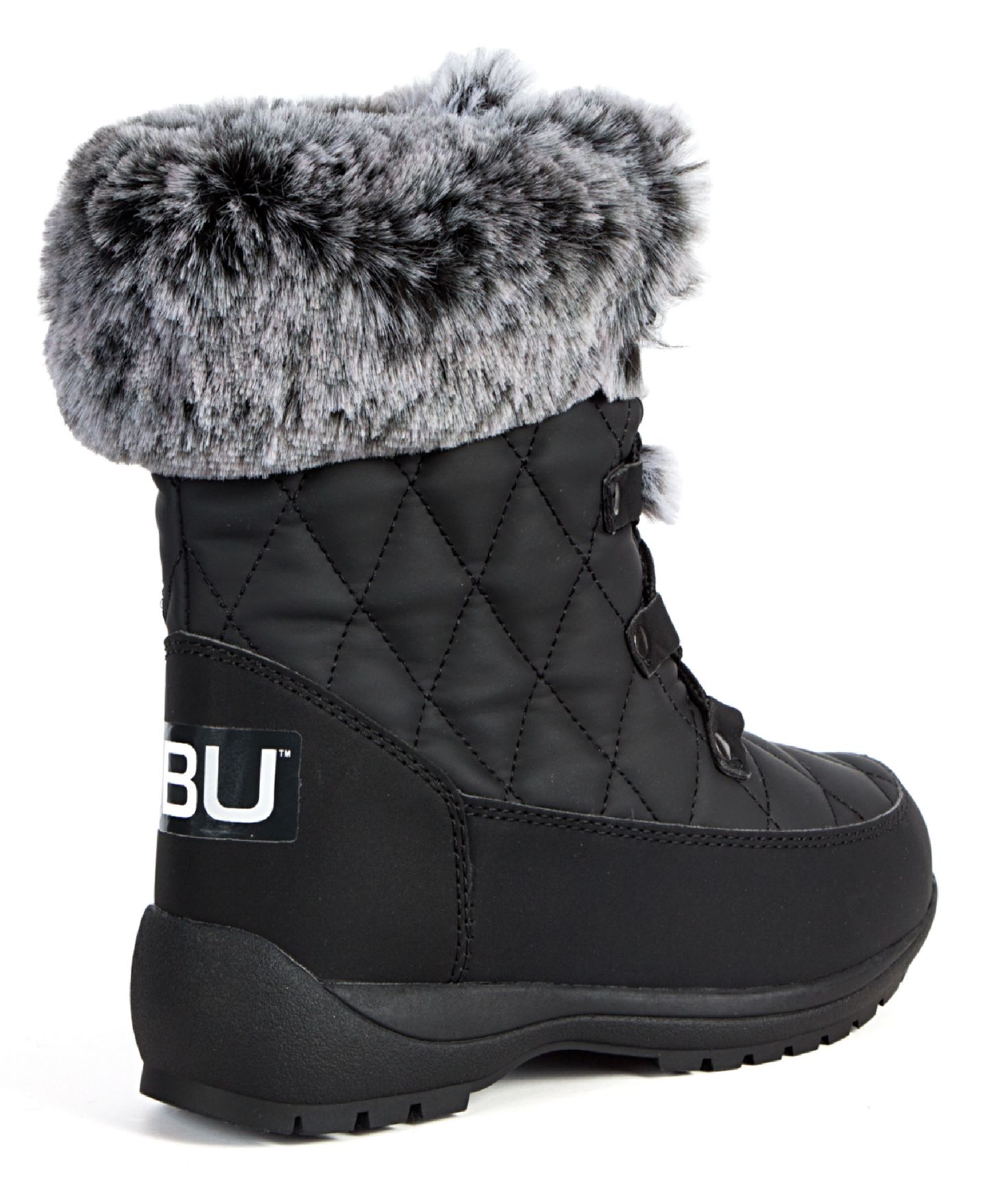 Женские ботинки JBU Avalon Cold Weather Lace-Up Booties, цвет: Чёрный — фото 3