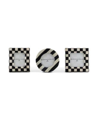 Courtly Fabric Frames, Set of 3