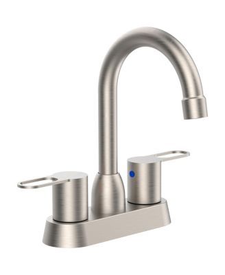 2 Handles Bathroom Sink Faucet  Faucet Compatible with 2 Hole and 3 Hole Installation Multifunctional Bathroom Faucet