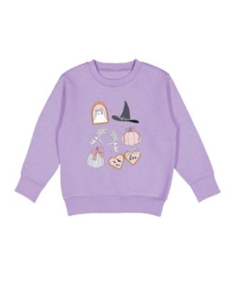 Big Girls 10-12 Spooky Girlie Halloween Sweatshirt