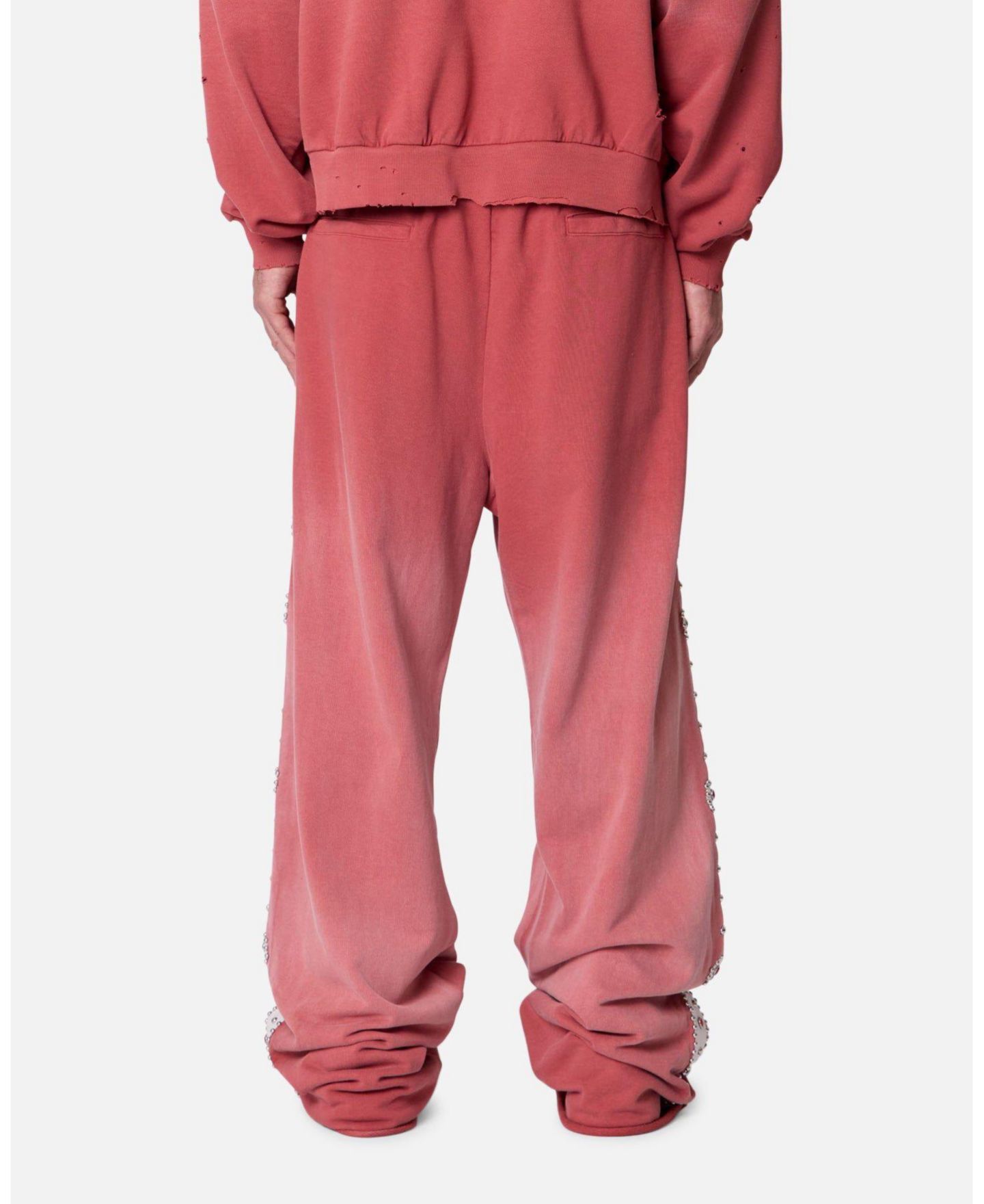 Мужские брюки mnml Mojave Oversized Cotton Sweatpants, цвет: Розовый — фото 4