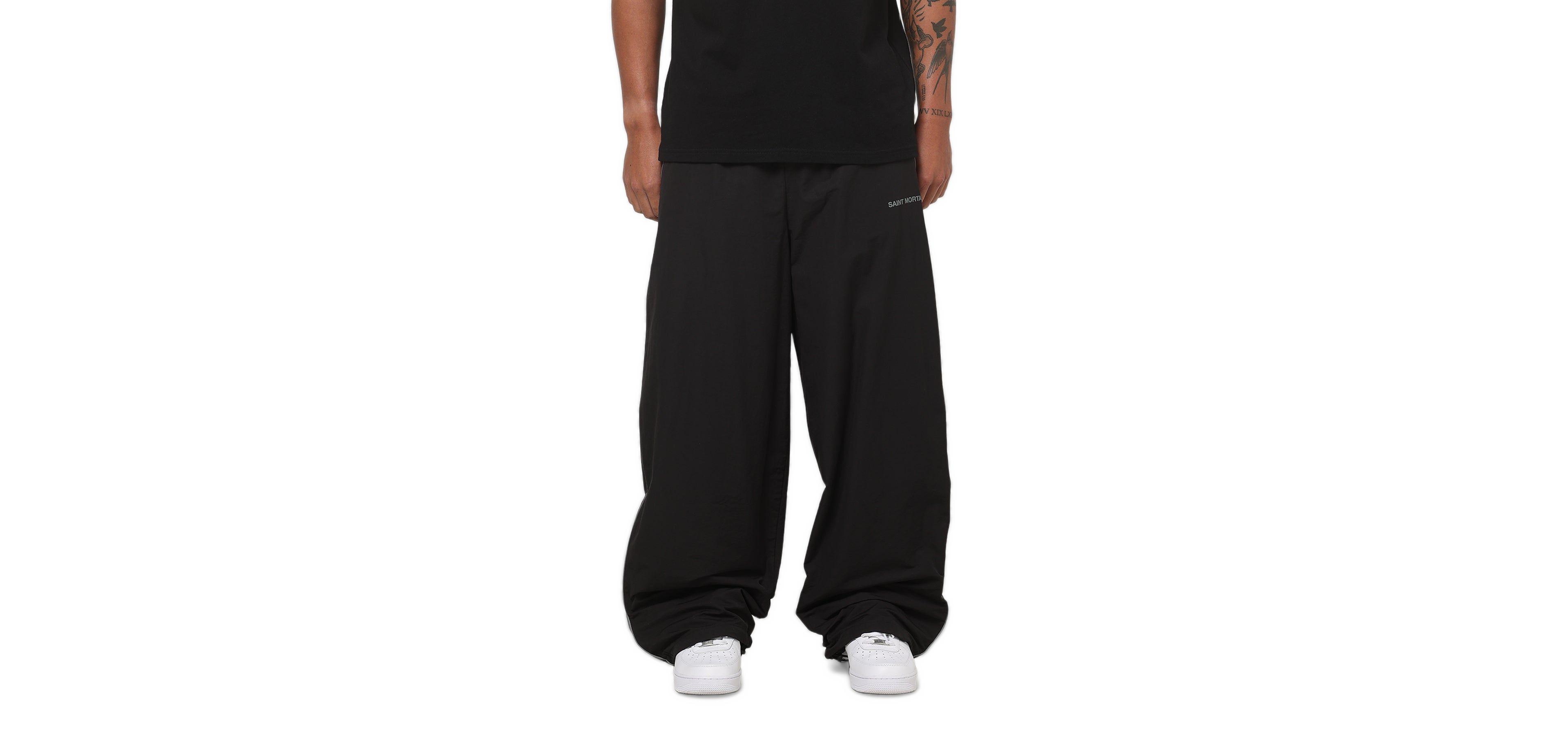 Saint Morta Men's Oversized Fit Wide-Leg Athletic Training Pants