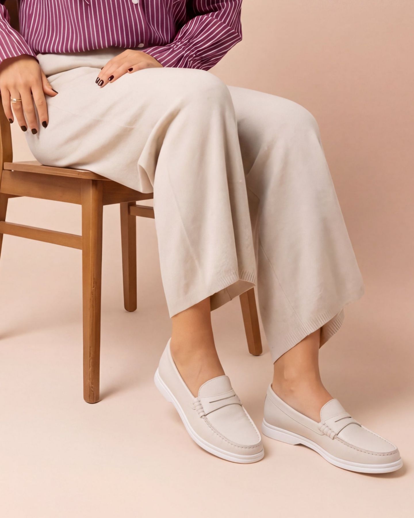 Обувь Menina Step Women's Nora Ivory Shoes, цвет: Слоновая кость — фото 9