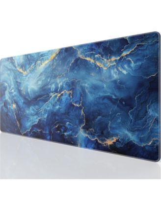 Extended XXL Gaming Mouse Pad Non Slip Stitched Edges Water Resistant Micro Weave Cloth Desk Mat