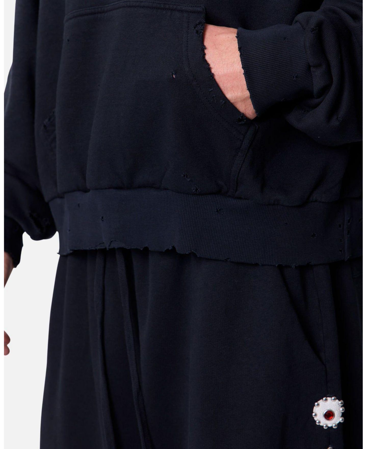 Мужское худи mnml Mojave Oversized Distressed — фото 6