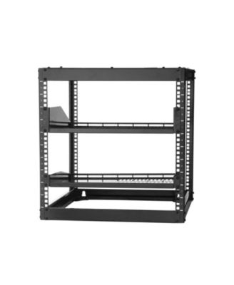 10U Open Frame Network Rack 23 in Deep Wall Mount or Floor Standing