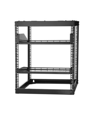 12U Open Frame Network Rack 23 in Deep Wall Mount or Floor Standing