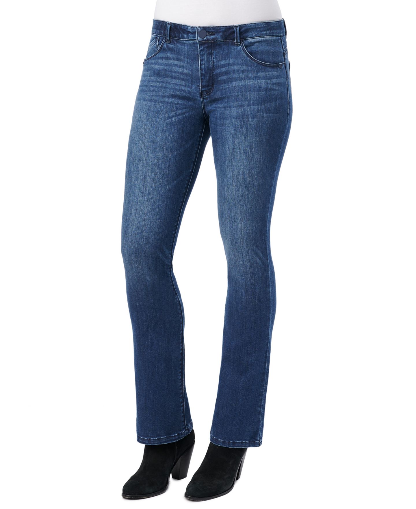 Женские джинсы Democracy "Ab"solution® High-Rise Bootcut, цвет: Синий — фото 2