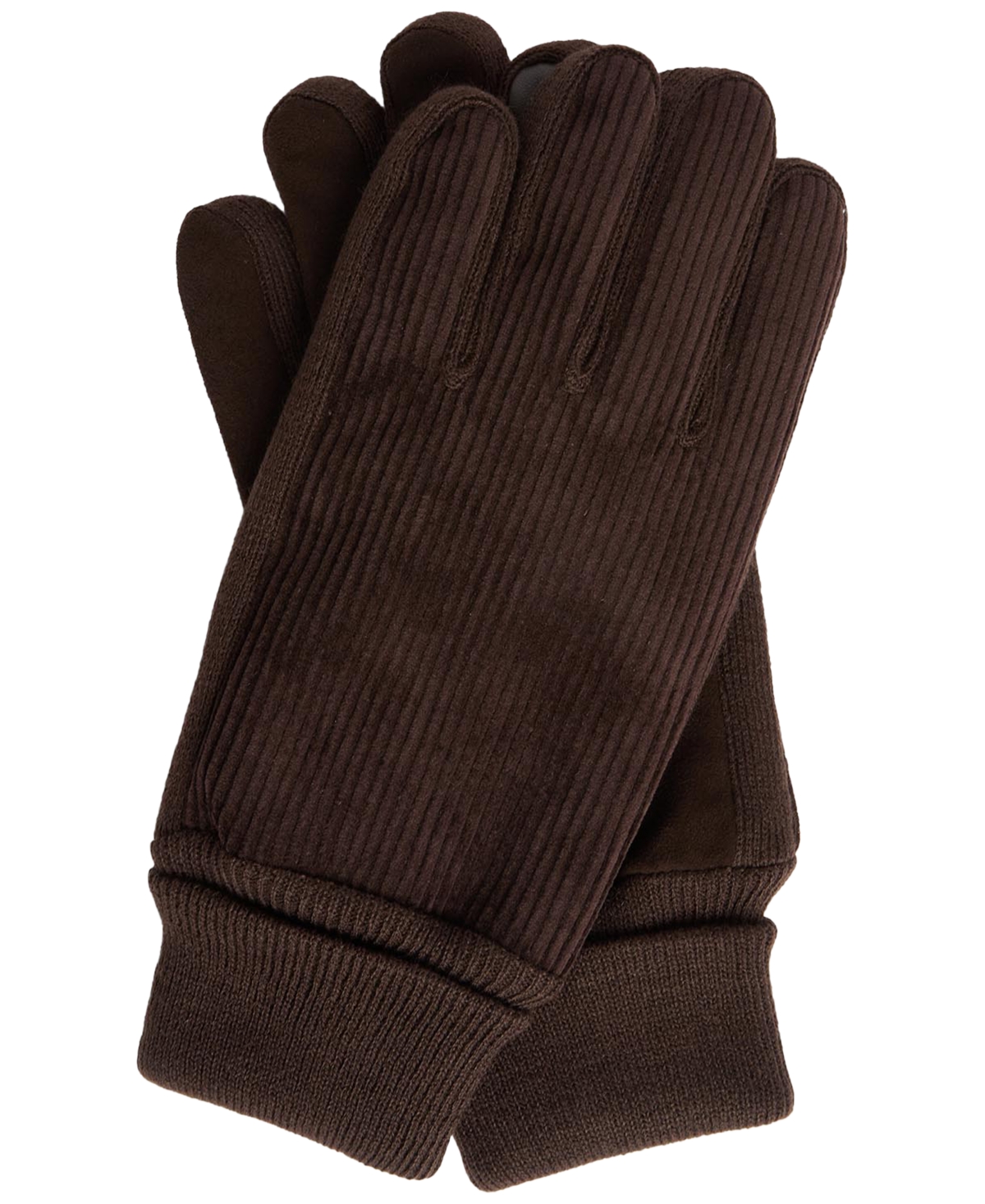 Barbour Men's Magnus Touchscreen Leather Cord Gloves