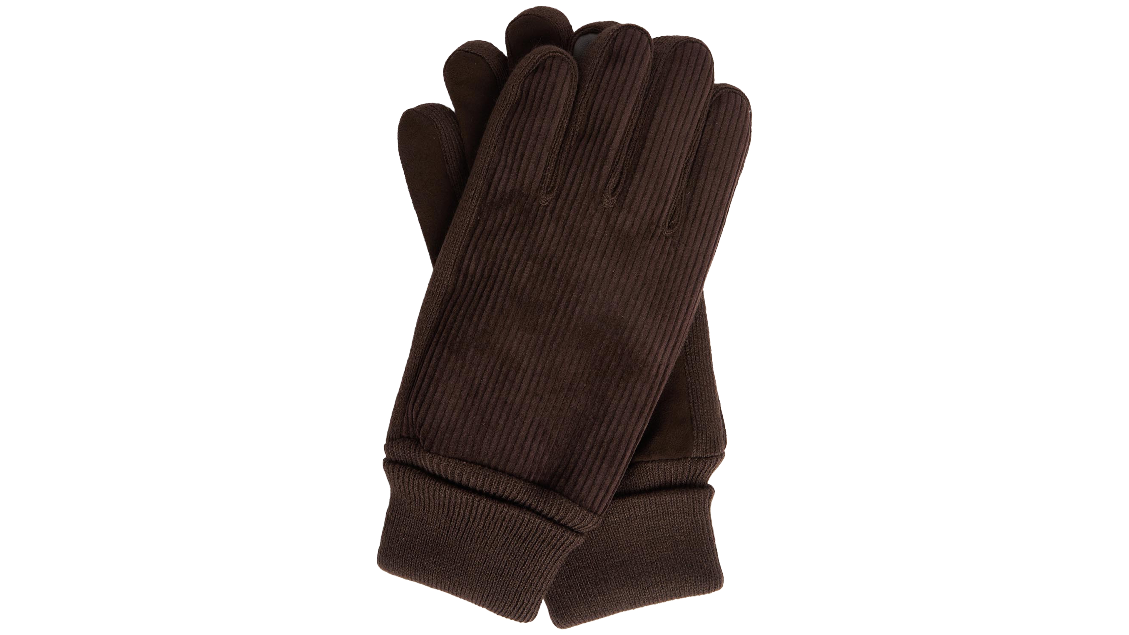 Barbour Men's Magnus Touchscreen Leather Cord Gloves