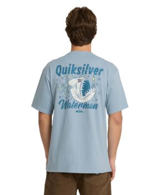 Men's The Abyss Cotton Graphic Relaxed-Fit Crewneck T-Shirt
