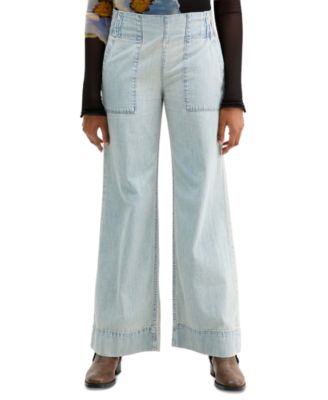 Women's We The Free Mid-Rise Wide-Leg Utility Jeans