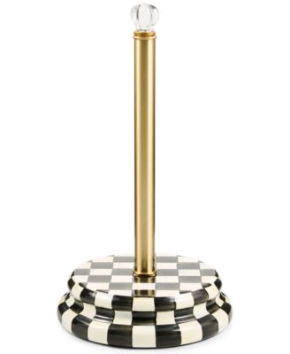 Courtly Check Paper Towel Holder