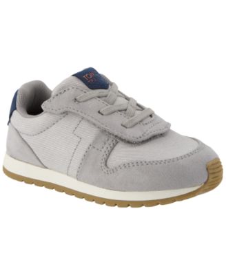 Toddler Boys' and Girls' TRVL LITE Retro Low-Top Adjustable Strap Sneakers