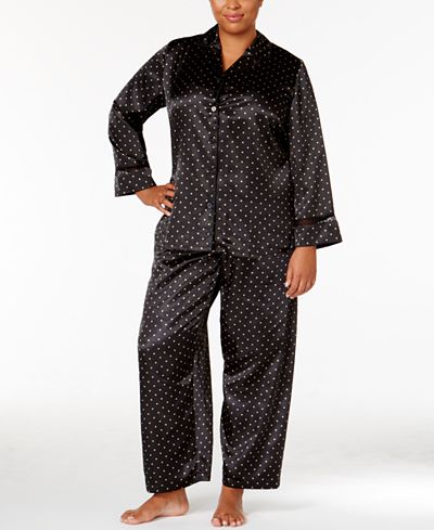 sodi thalia satin macy pajama printed plus